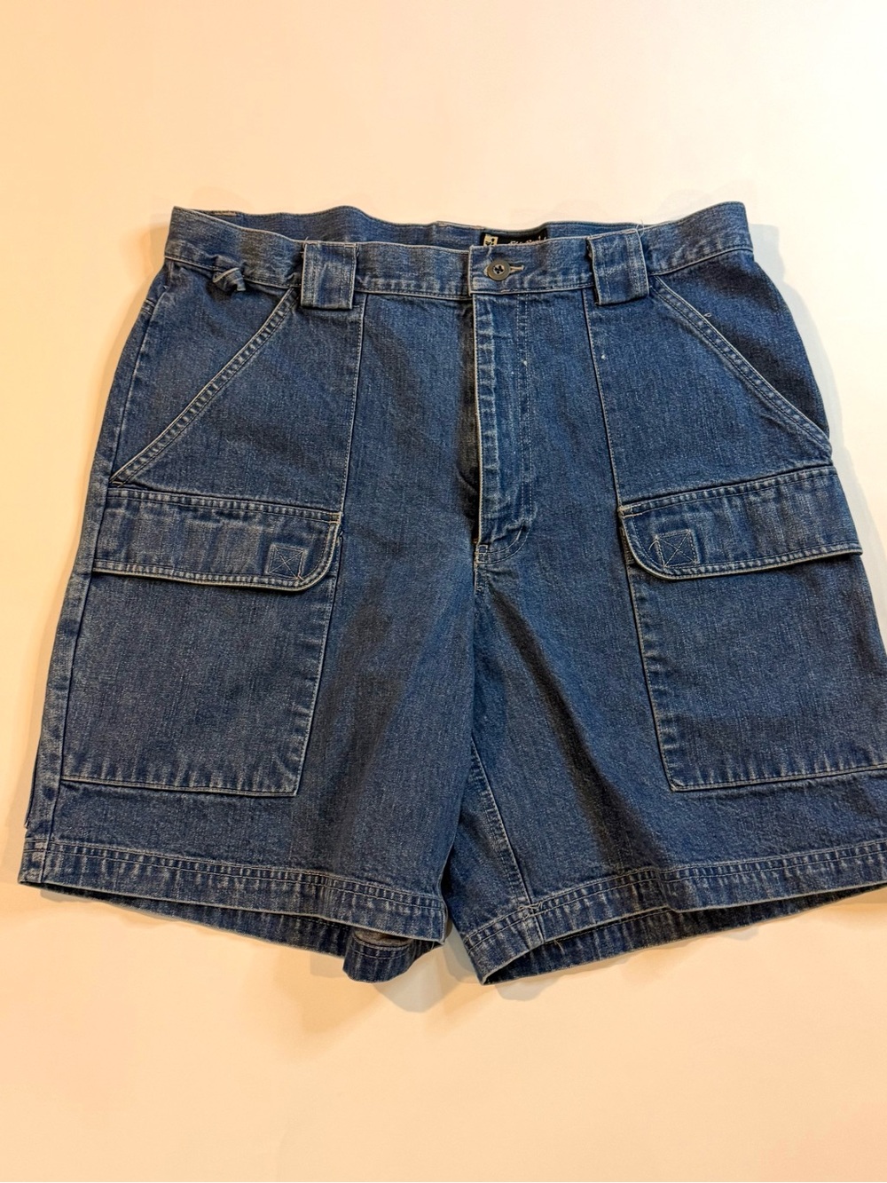 Vintage Eddie Bauer Legend Field Denim Short Size 36